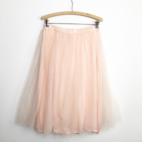 FOREVER 21 blush pink mesh skirt - Picture 7 of 12